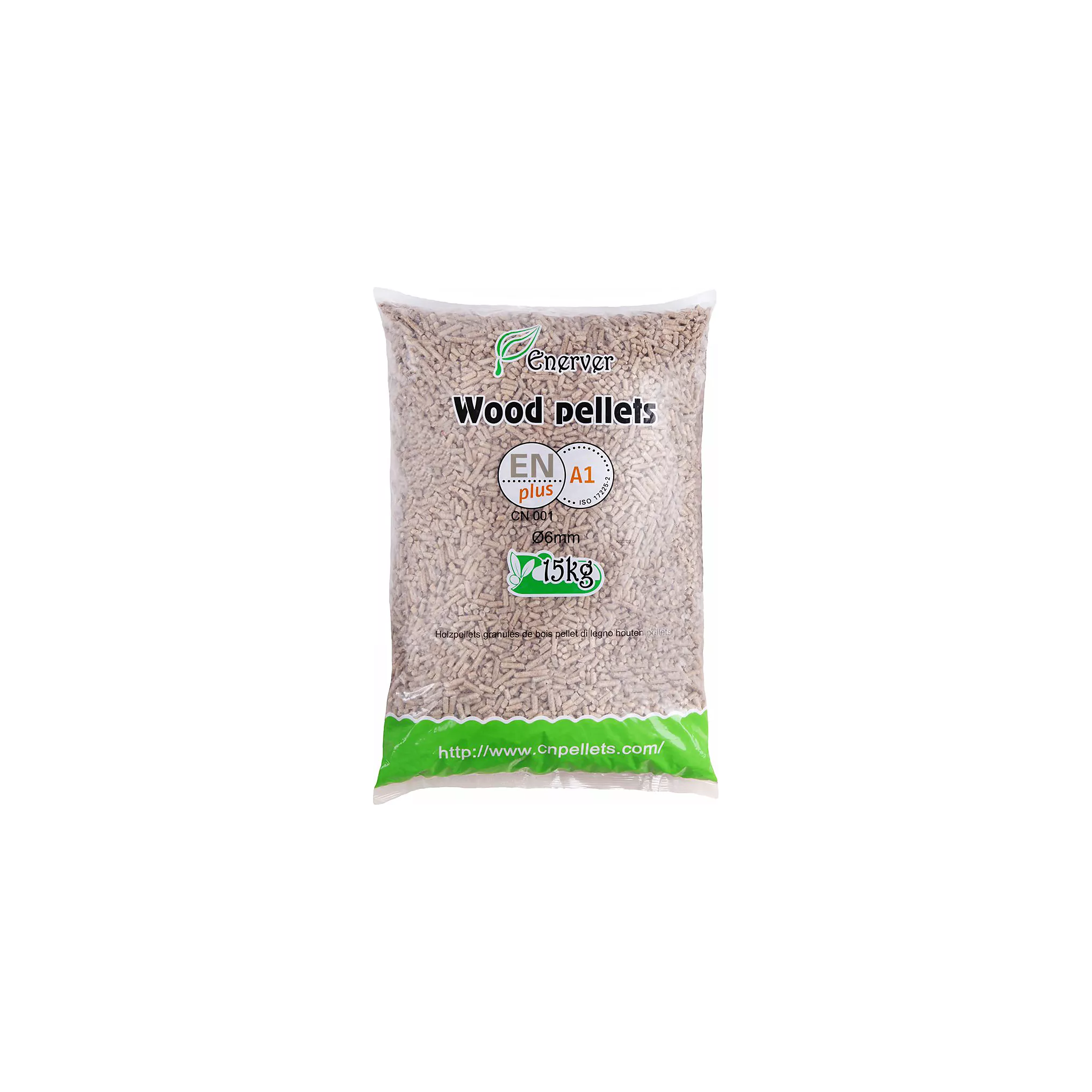 Pellets ENERVER Granulés de Bois 140 Sacs de 15KG-2100KG