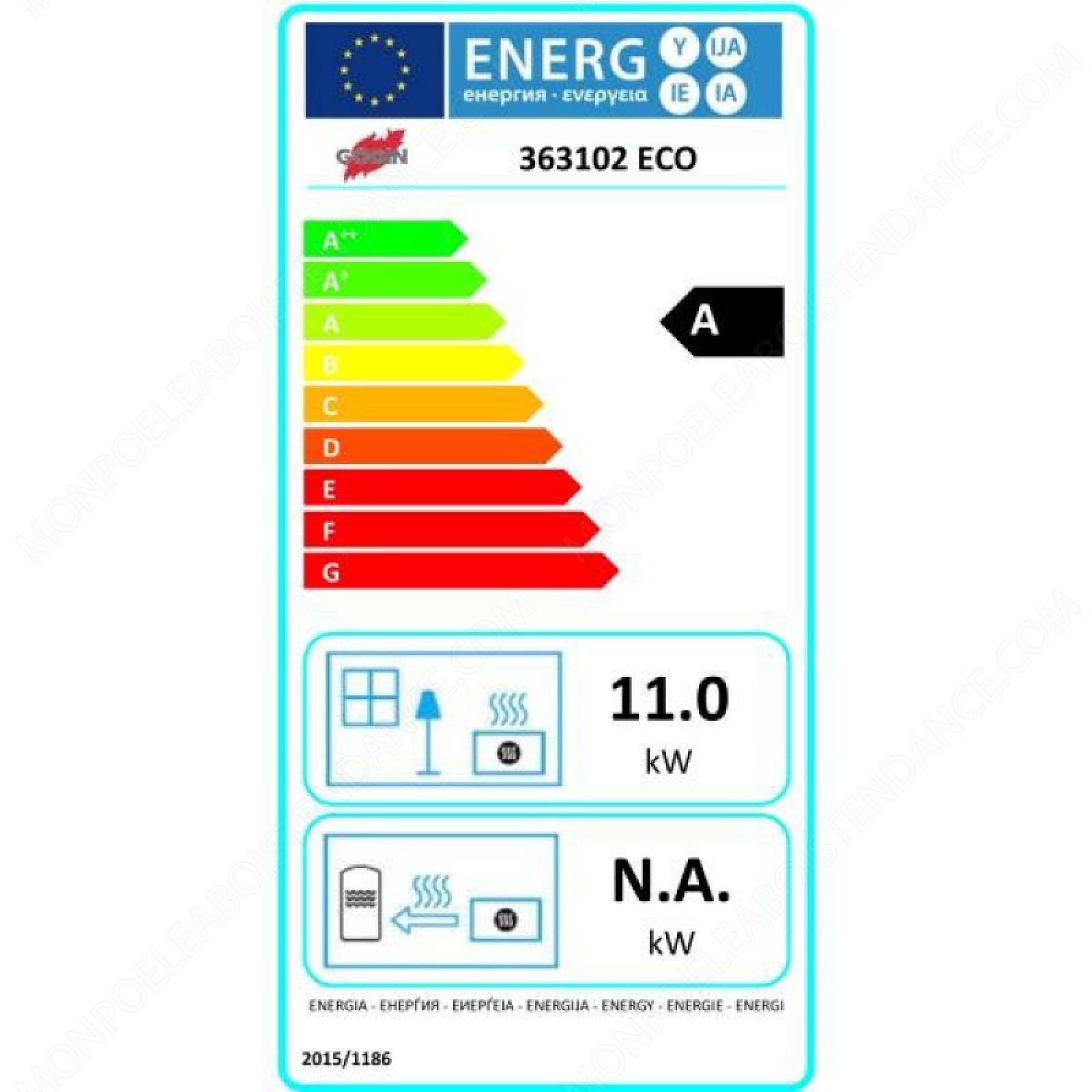 Poêle à Bois Eco 11kW – Image 3
