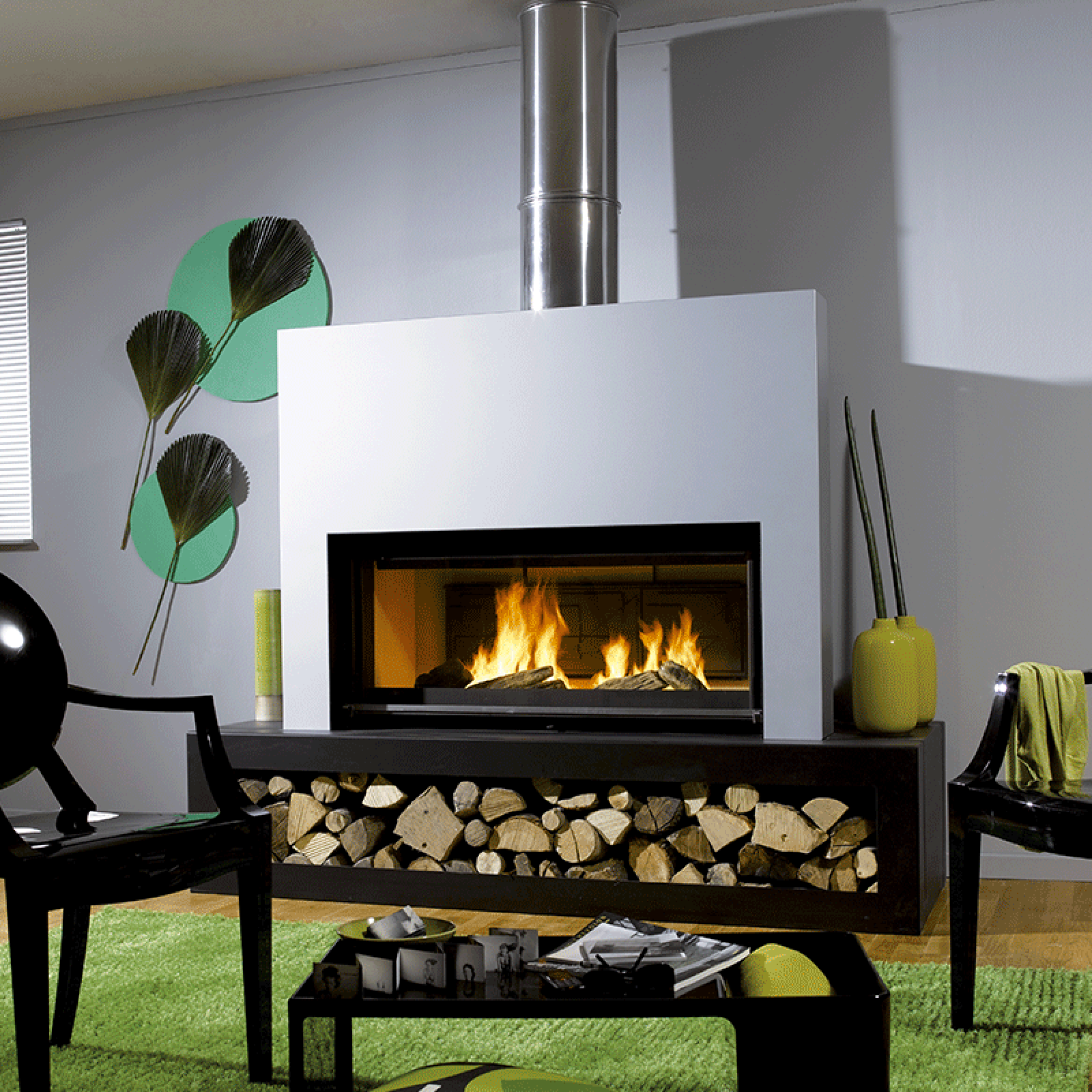 Poêle-Cheminée Meleze 4 17kW – Image 3