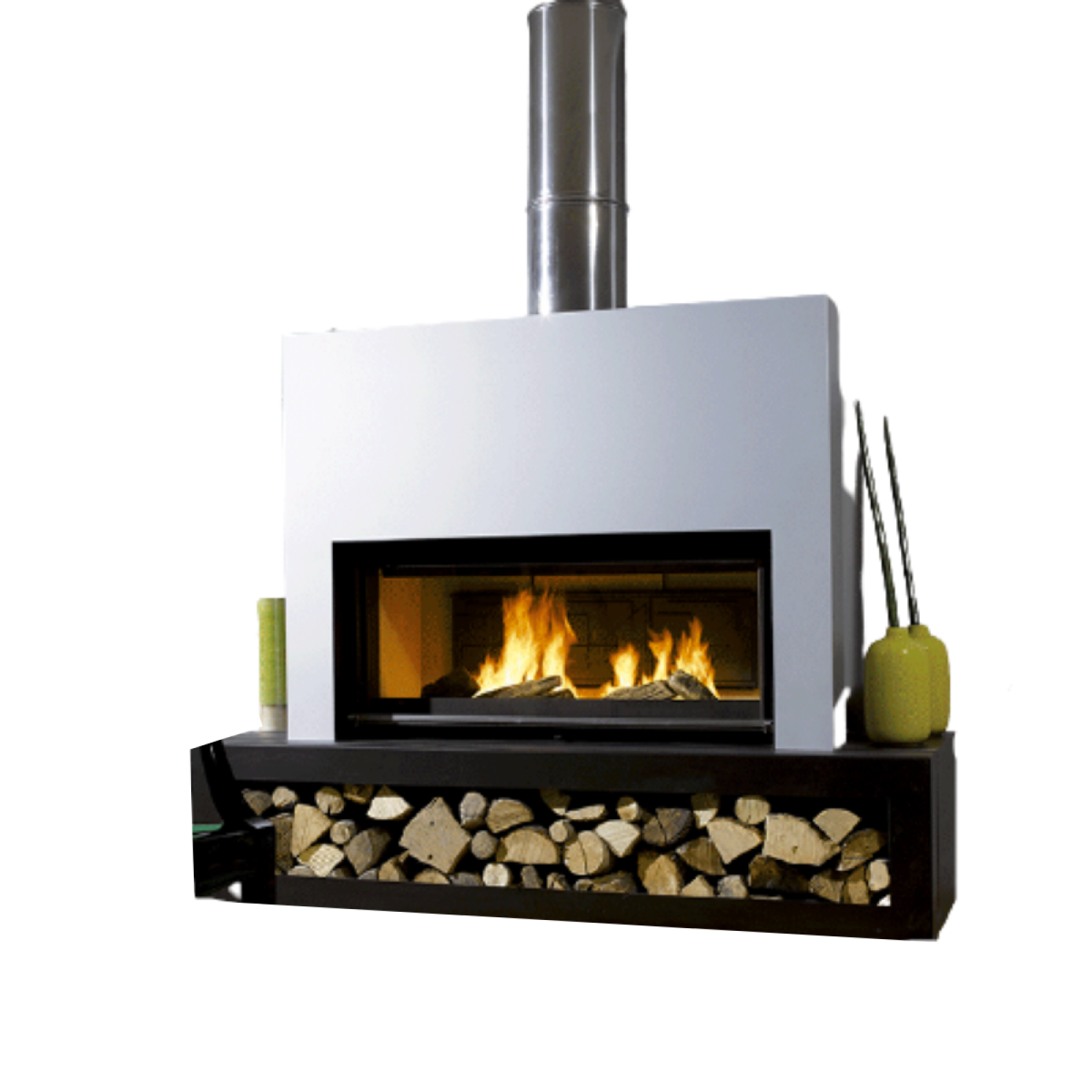 Poêle-Cheminée Meleze 4 17kW – Image 2