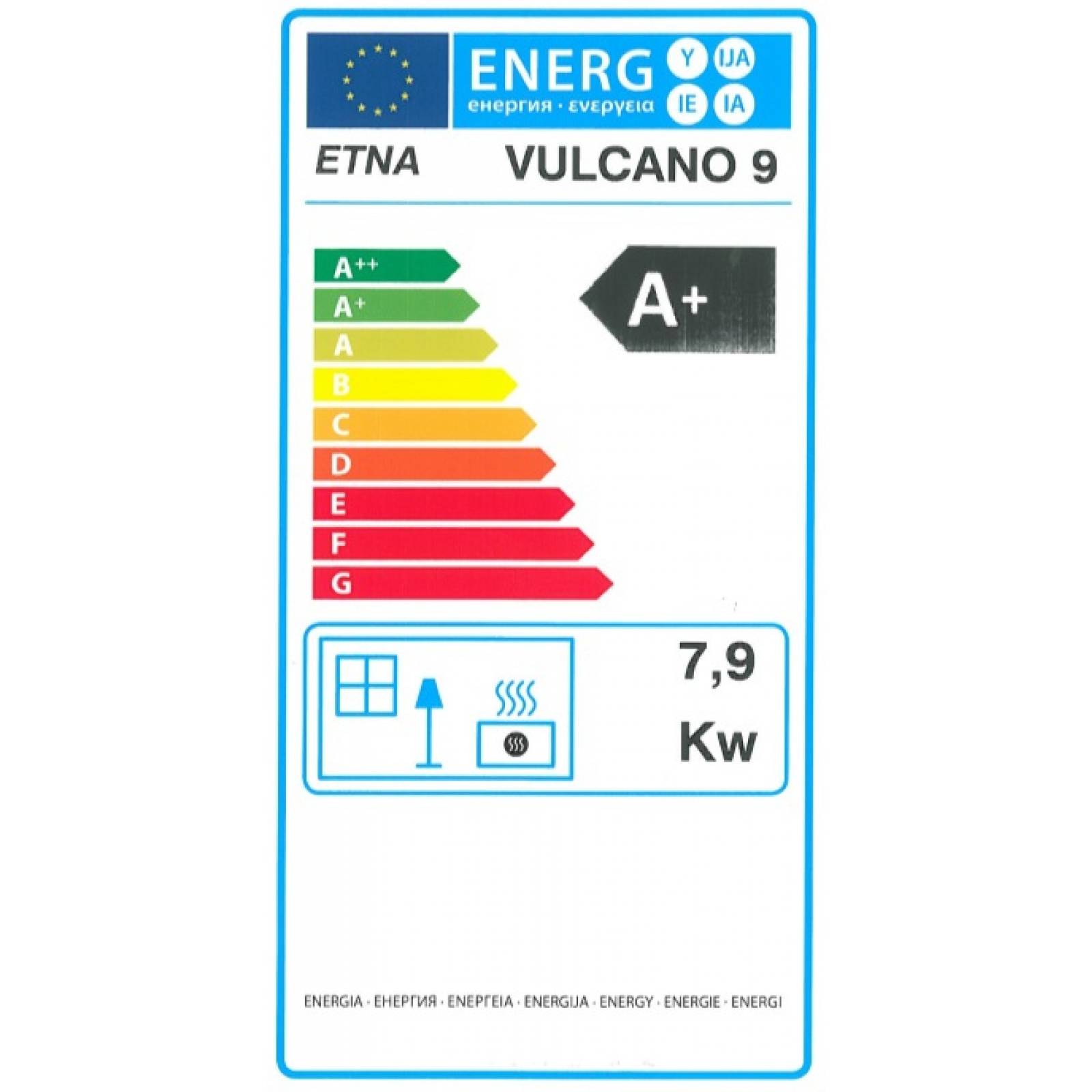 Poêle à granulés Vulcano SMS 9kW – Image 2