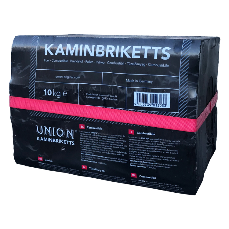 Mixte de briquettes de bois 100% chêne + briquettes de lignite palette (930Kg) – Image 5